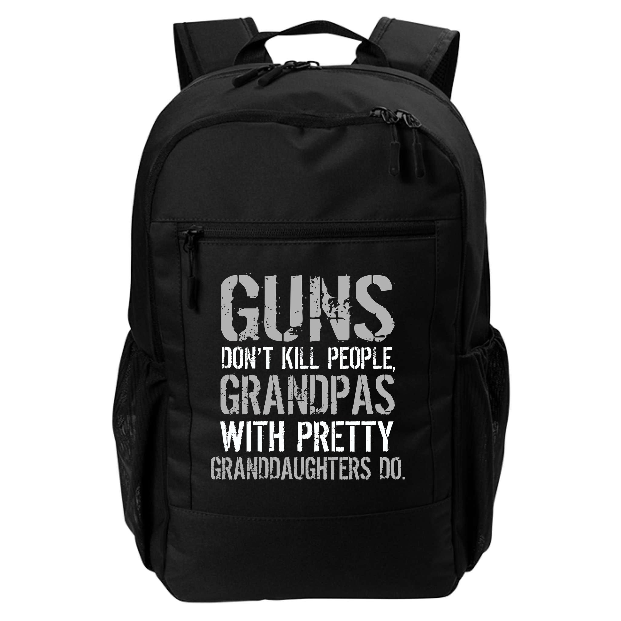 Guns Don't Kill People Grandpas Do Backpack