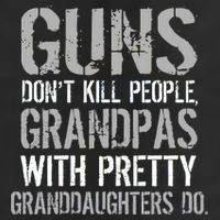 Guns Don't Kill People Grandpas Do Adult Drive Performance Visor