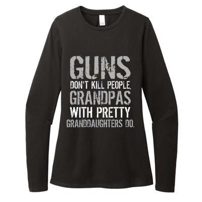 Guns Don't Kill People Grandpas Do Womens CVC Long Sleeve Shirt