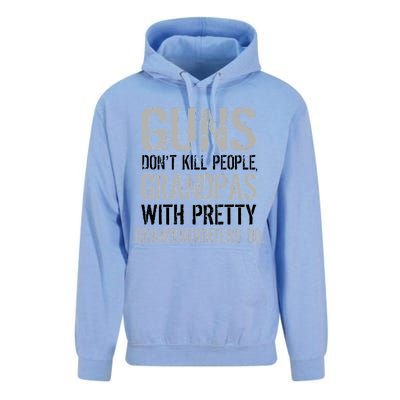 Guns Don't Kill People Grandpas Do Unisex Surf Hoodie