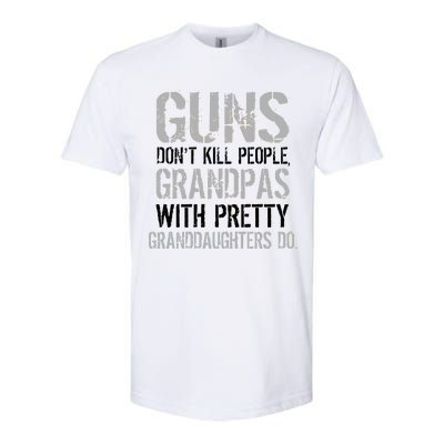 Guns Don't Kill People Grandpas Do Softstyle® CVC T-Shirt