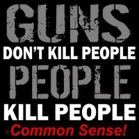 Guns Don't Kill People Kill People Flatbill Hat