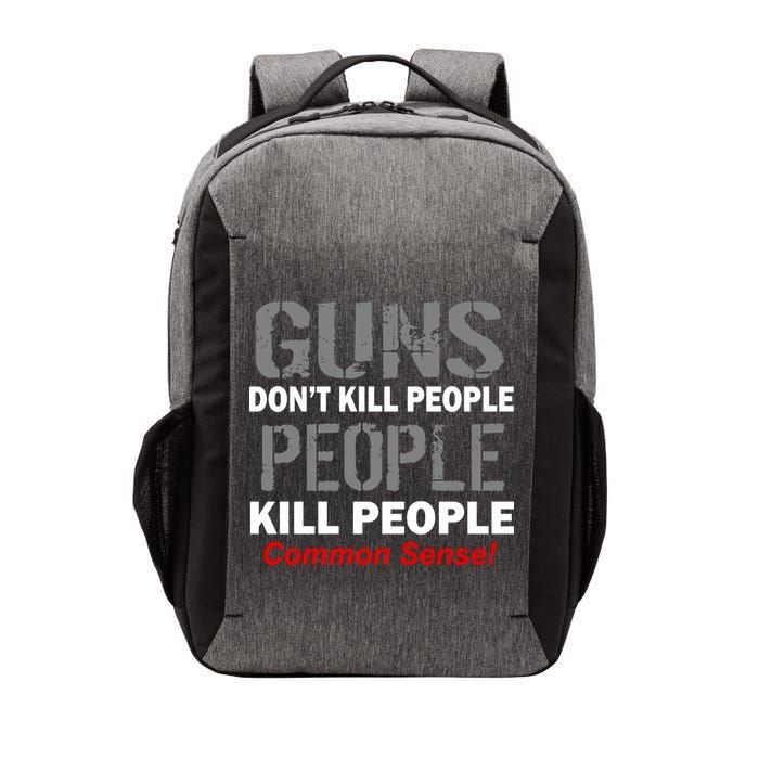 Guns Don't Kill People Kill People Vector Backpack