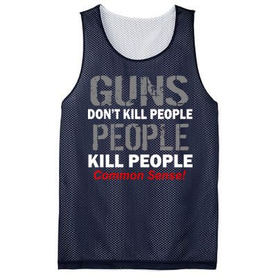 Guns Don't Kill People Kill People Mesh Reversible Basketball Jersey Tank