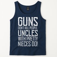 Guns Don't Kill People Uncles With Pretty Nieces Do Tank Top
