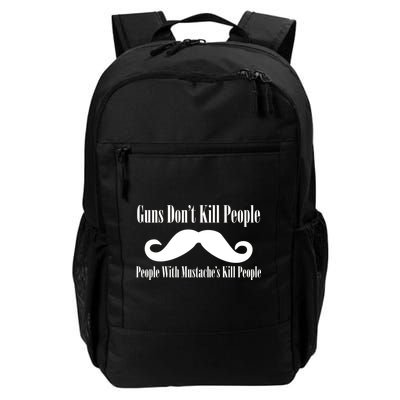 Guns Don't Kill People With Mustache's Do Backpack