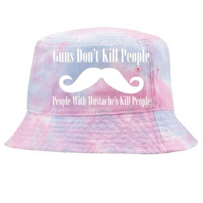 Guns Don't Kill People With Mustache's Do Tie-Dyed Bucket Hat