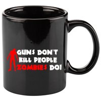 Guns Don't Kill People Zombies Do 11oz C Handle Ceramic Mug