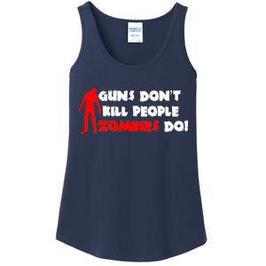 Guns Don't Kill People Zombies Do Ladies Essential Tank