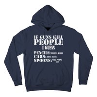 Guns Kill People Cars Drive Drunk Hoodie