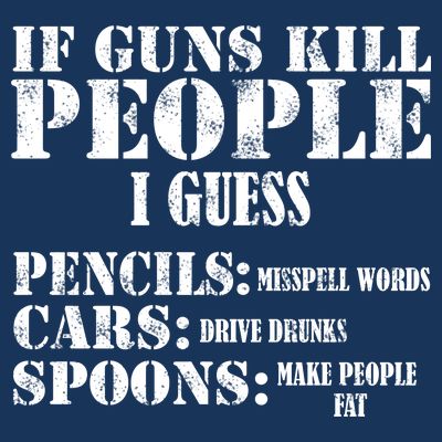 Guns Kill People Cars Drive Drunk T-Shirt