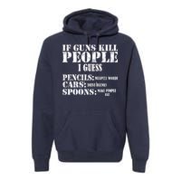 Guns Kill People Cars Drive Drunk Premium Hoodie