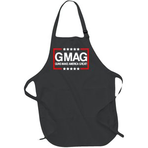 Guns Make America Great Full-Length Apron With Pockets