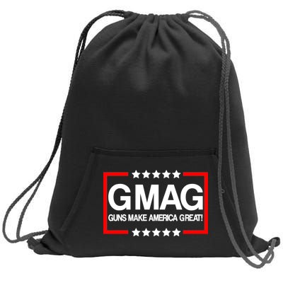 Guns Make America Great Sweatshirt Cinch Pack Bag