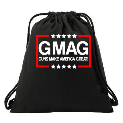 Guns Make America Great Drawstring Bag