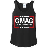 Guns Make America Great Ladies Essential Tank