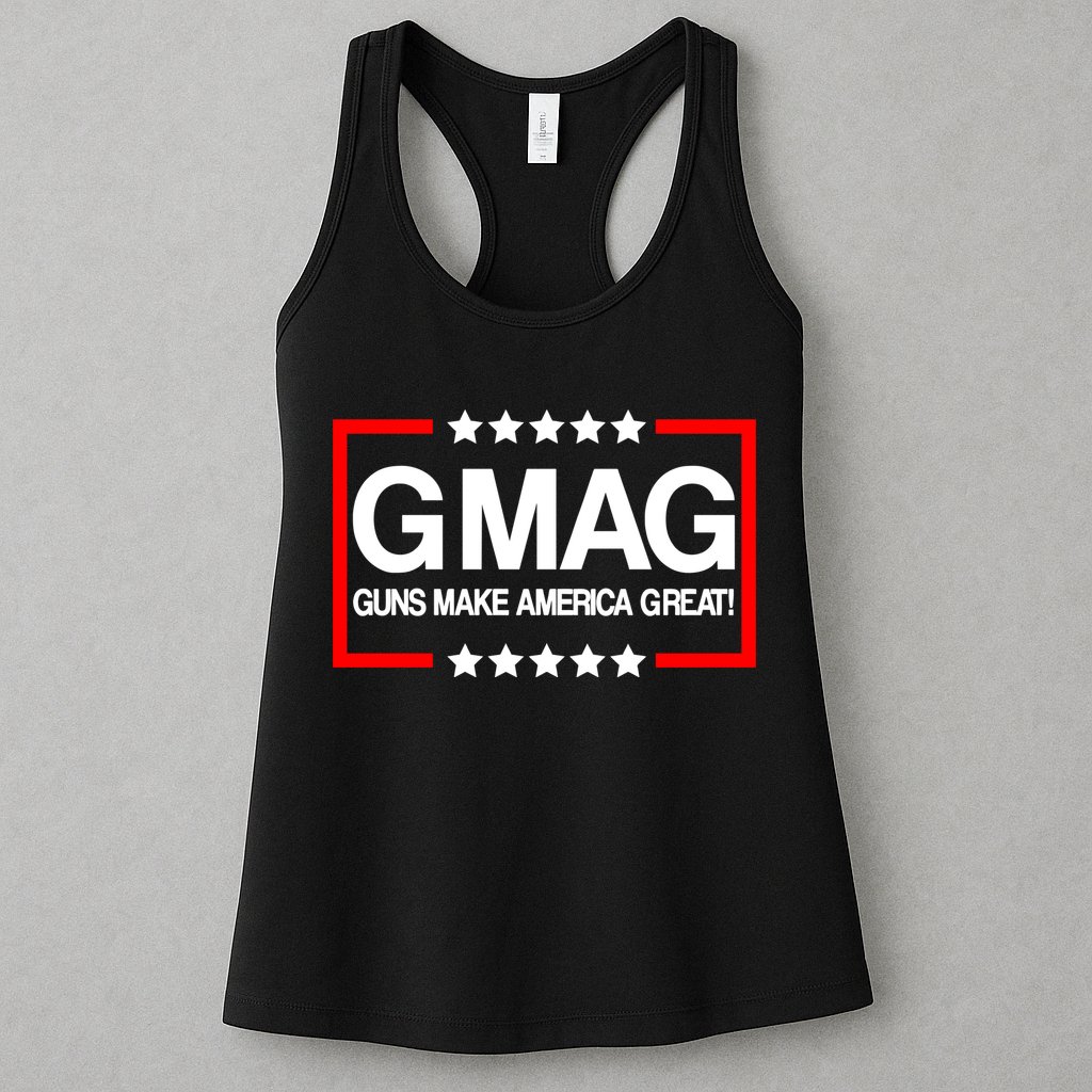 Guns Make America Great Womens Tank Top