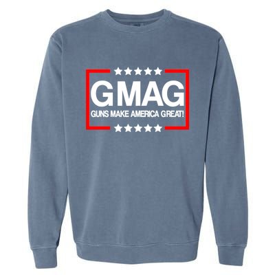 Guns Make America Great Garment-Dyed Sweatshirt