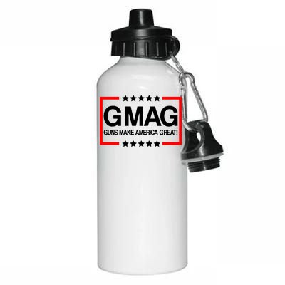 Guns Make America Great Aluminum Water Bottle