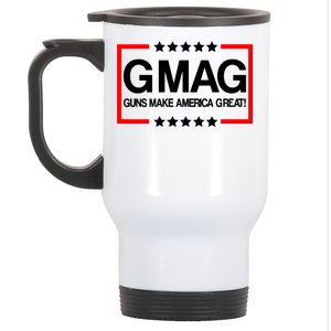 Guns Make America Great Stainless Steel Travel Mug