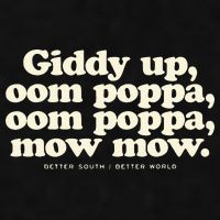 Giddy Up Oom Poppa Omm Poppa Mow Mow Better South Better Ladies PosiCharge Tri-Blend Wicking Tank