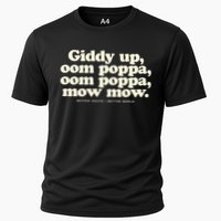 Giddy Up Oom Poppa Omm Poppa Mow Mow Better South Better Performance Shirt