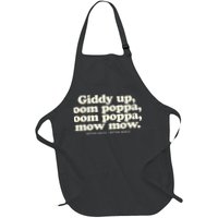 Giddy Up Oom Poppa Omm Poppa Mow Mow Better South Better Apron