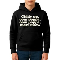 Giddy Up Oom Poppa Omm Poppa Mow Mow Better South Better Kids Hoodie