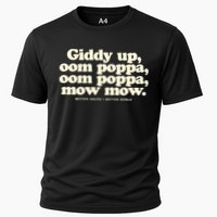 Giddy Up Oom Poppa Omm Poppa Mow Mow Better South Better Performance Shirt