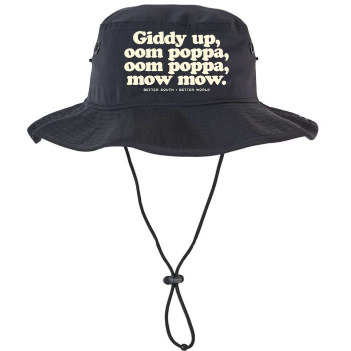 Giddy Up Oom Poppa Omm Poppa Mow Mow Better South Better Bucket Hat