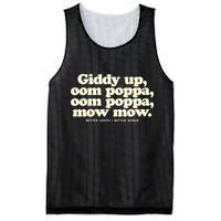 Giddy Up Oom Poppa Omm Poppa Mow Mow Better South Better Mesh Reversible Basketball Jersey Tank