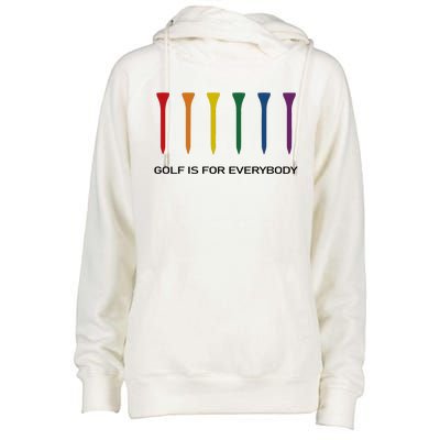 Ground Under Repair Golf Is For Everybody Womens Funnel Neck Pullover Hood