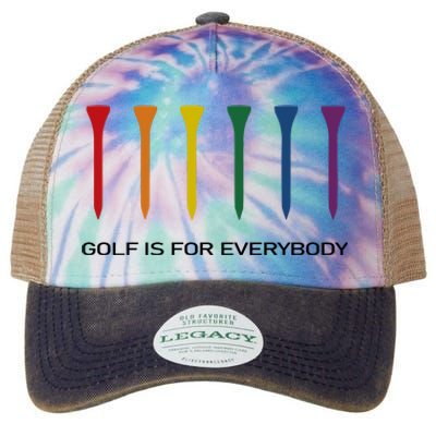 Ground Under Repair Golf Is For Everybody Legacy Tie Dye Trucker Hat