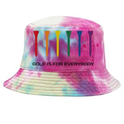 Ground Under Repair Golf Is For Everybody Tie-Dyed Bucket Hat