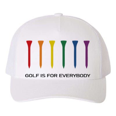 Ground Under Repair Golf Is For Everybody Yupoong Adult 5-Panel Trucker Hat