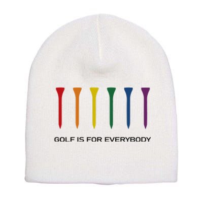 Ground Under Repair Golf Is For Everybody Short Acrylic Beanie