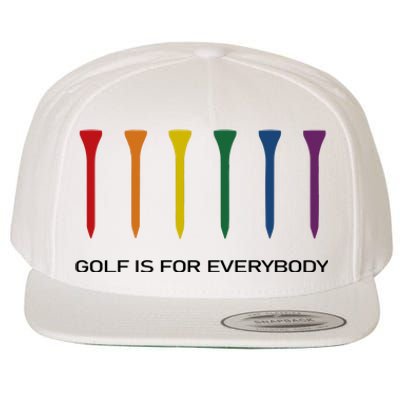 Ground Under Repair Golf Is For Everybody Wool Snapback Cap