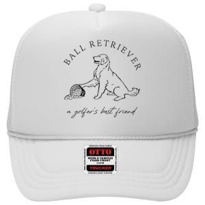 Ground Under Repair Ball Retriever High Crown Mesh Back Trucker Hat