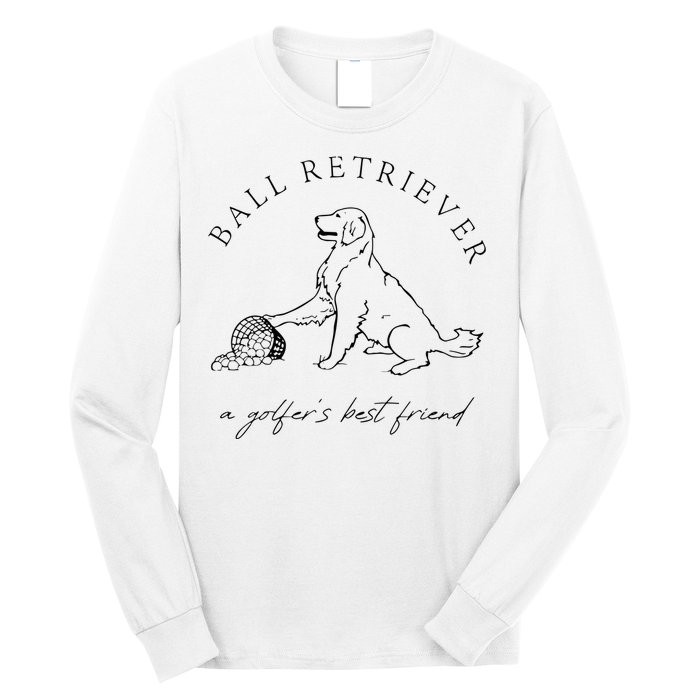 Ground Under Repair Ball Retriever Long Sleeve Shirt