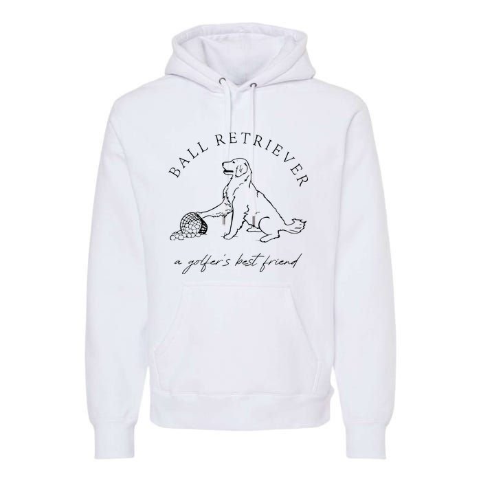 Ground Under Repair Ball Retriever Premium Hoodie