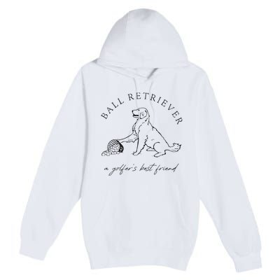 Ground Under Repair Ball Retriever Premium Pullover Hoodie