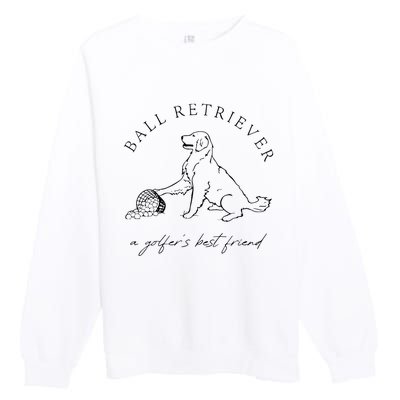 Ground Under Repair Ball Retriever Premium Crewneck Sweatshirt