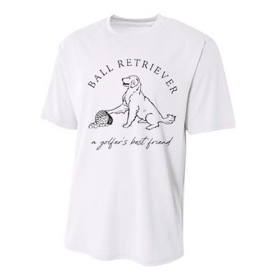 Ground Under Repair Ball Retriever Performance Sprint T-Shirt