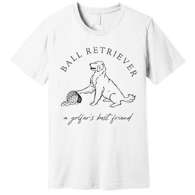 Ground Under Repair Ball Retriever Premium T-Shirt