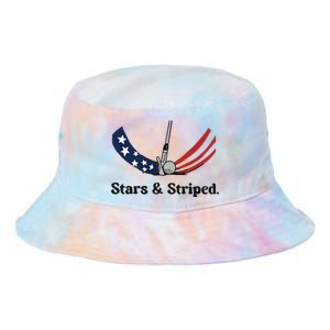 Ground Under Repair Stars Striped Tie Dye Newport Bucket Hat