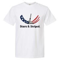 Ground Under Repair Stars Striped Garment-Dyed Heavyweight T-Shirt