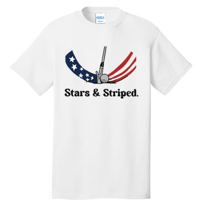 Ground Under Repair Stars Striped Tall T-Shirt