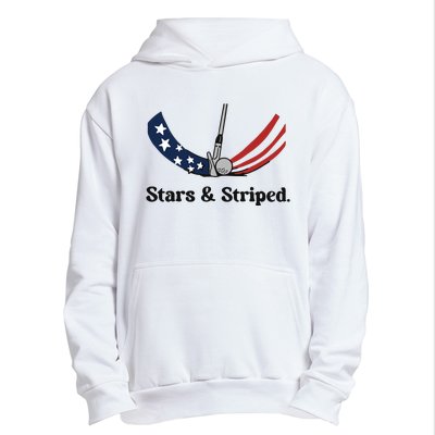 Ground Under Repair Stars Striped Urban Pullover Hoodie