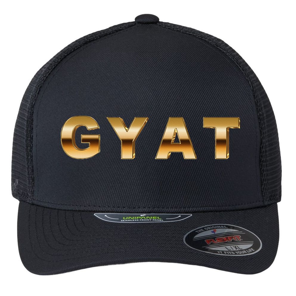 GYAT Unforgotten Rizz Flexfit Unipanel Trucker Cap
