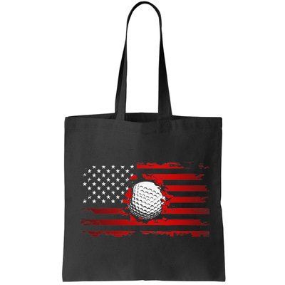 Golf USA Support Team American Flag Golf Sports Bag